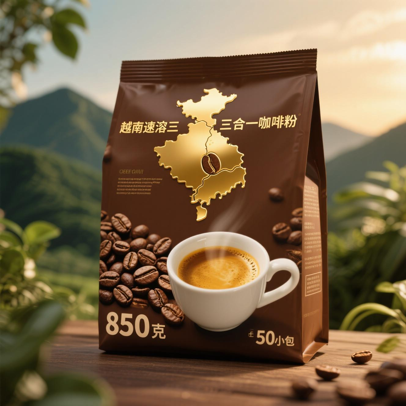 咖啡包装袋设计效果图，艺琦设计出品 (5).png